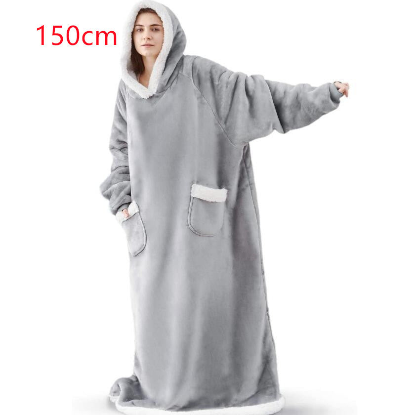 Sirenzi™ Übergroßer TV Winter-Hoodie Onesize